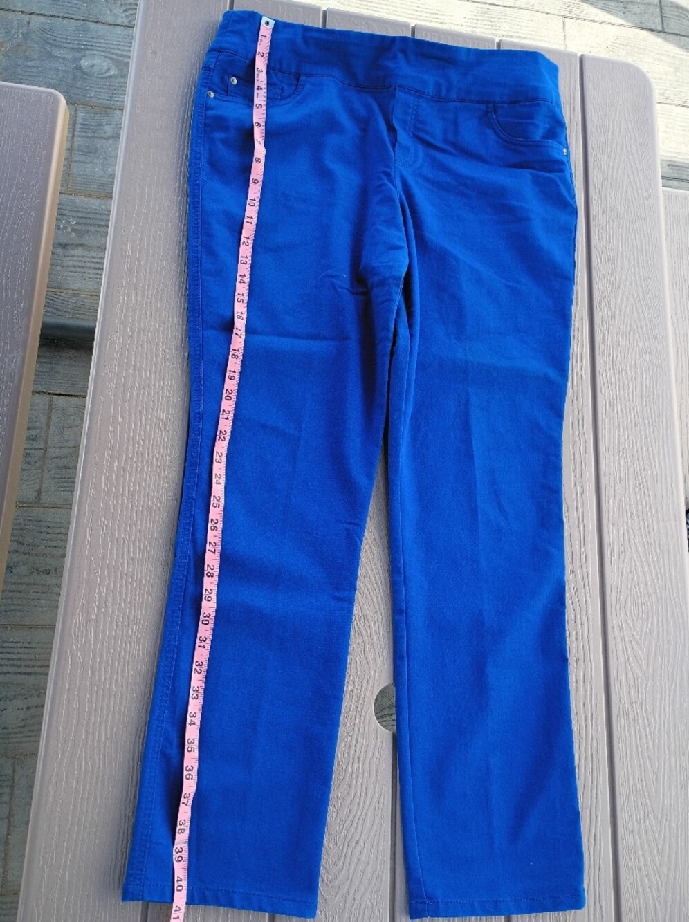 Women’s Royal Blue Stretch Jeans - Comfortable Slim Fit
